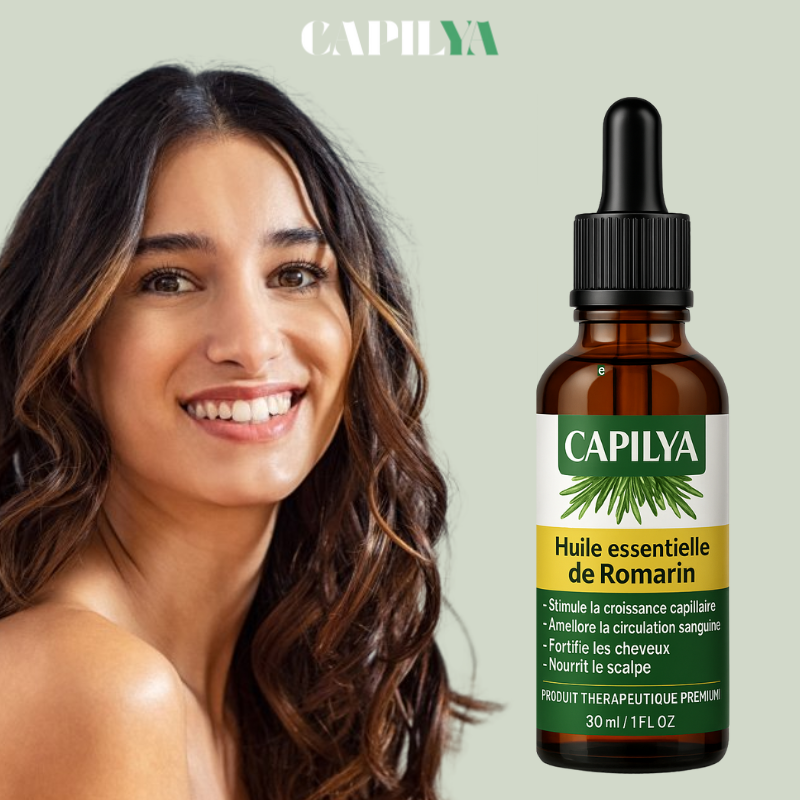 Huile essentielle de Romarin pour cheveux - Capilya