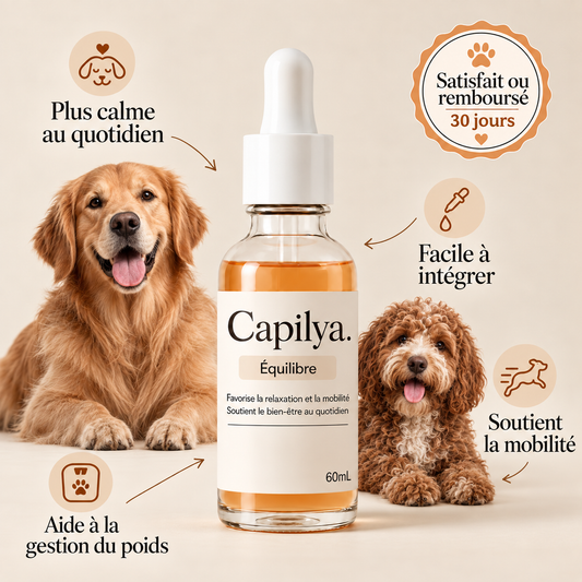 Capilya Équilibre — Complément liquide pour chiens Capilya