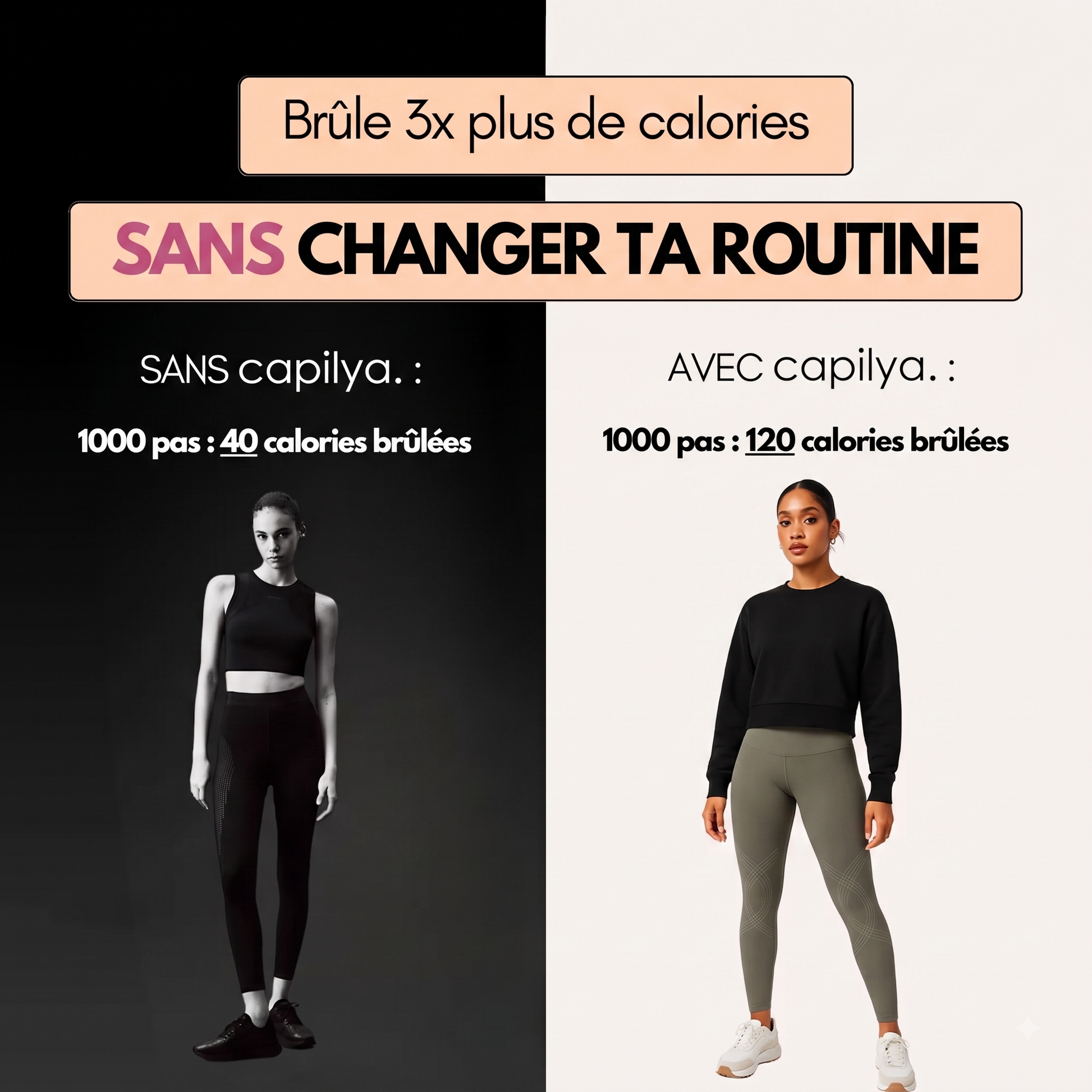 Legging Sculptant - Anti-Cellulite capilya